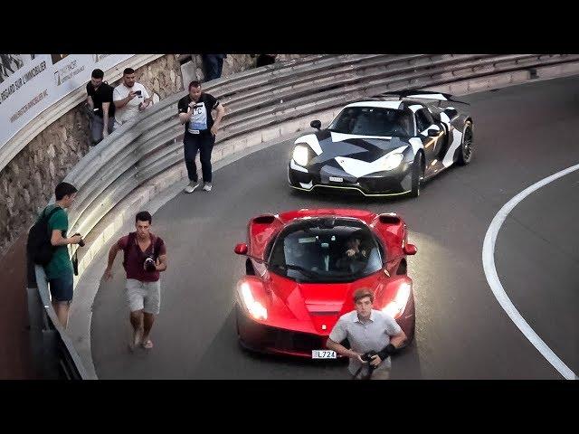 ROWDY SUPERCARS INVADE MONACO....Local Supercars FIGHT BACK