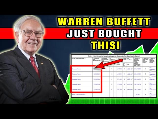 WARREN BUFFETT BOUGHT THIS 5 TIMES LAST WEEK!