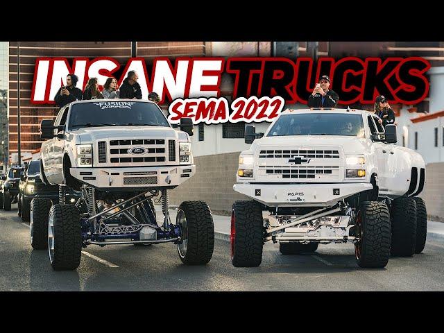 SEMA Show 2022 CRAZY Lifted Truck Highlights in Vegas