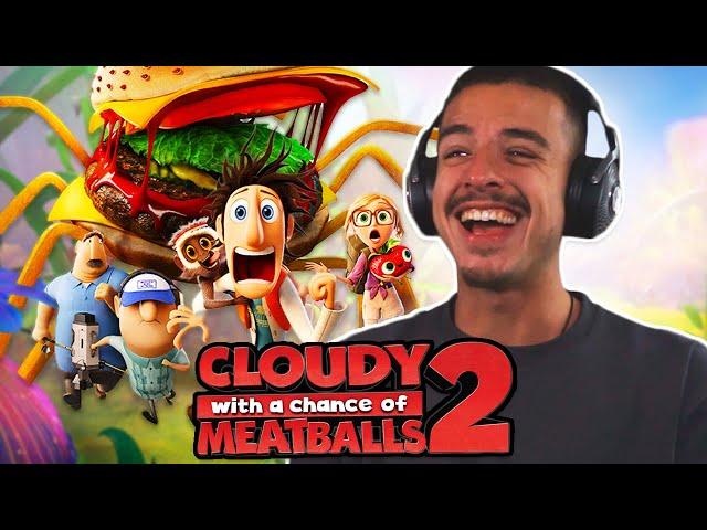 FIRST TIME WATCHING *Cloudy with a Chance of Meatballs 2*