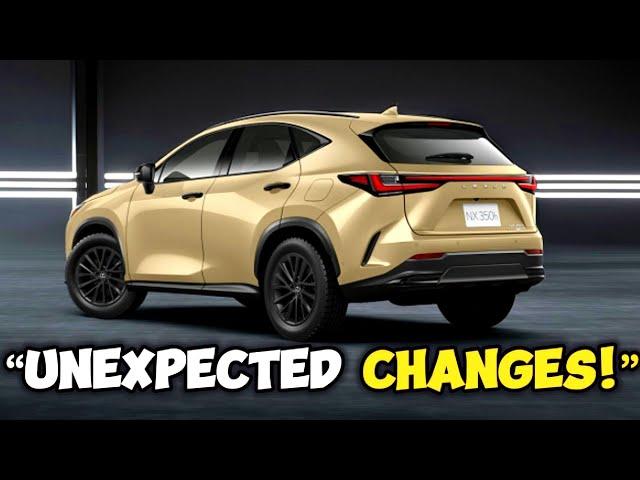 “2025 Lexus NX Buckle Up for the Unexpected!”