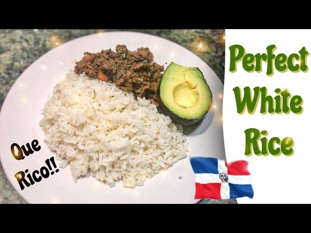 How to make Perfect White Rice I Dominican Style |
