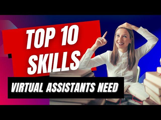 10 Skills Every VA Needs in 2024 (this video is FULL of helpful tips!)