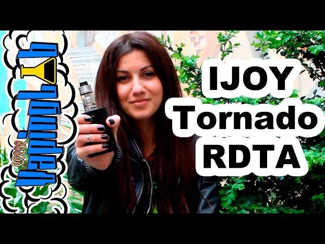 Обзор Ijoy Tornado RDTA - бачок с базой на 6 спиралей