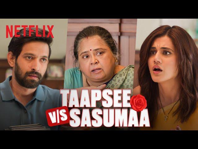 Taapsee's AWKWARD Argument With Her Mother-In-Law Leaves Vikrant RED-FACED| #HaseenDillruba