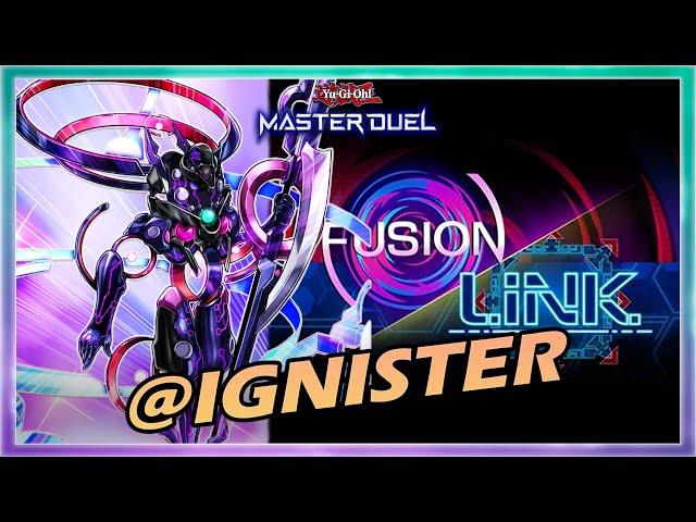 @IGNISTER GAMEPLAY IN FUSION X LINK FESTIVAL IN YUGIOH MASTER DUEL