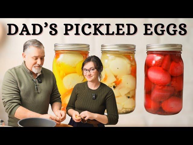 How to Make Pickled Eggs + Canning for Long Term Storage!