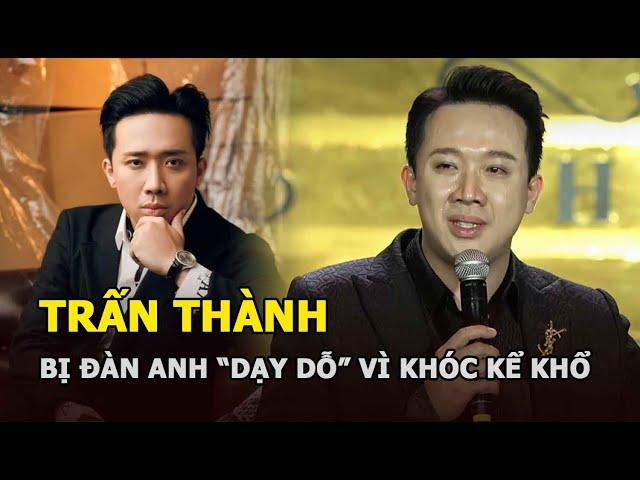 Trấn Thành bị đàn anh “dạy dỗ” vì khóc kể khổ, cả showbiz quay lưng, Hari Won tuyên bố: “Khùng điên”