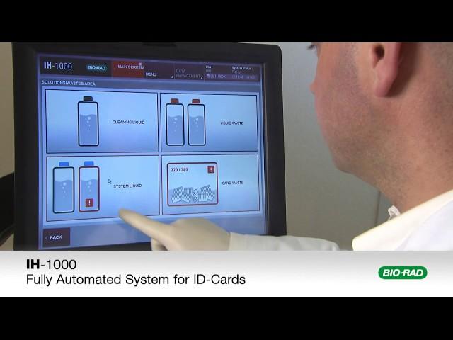 IH-1000 – Fully Automated System for ID-Cards