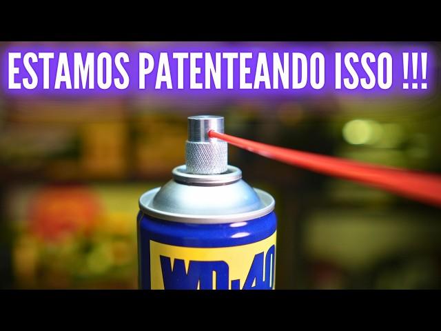 Chega de gastar WD40 com esta invenção.