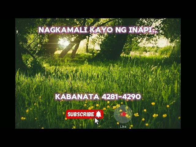 Nagkamali Kayo Ng Inapi..Kabanata 4281-4290