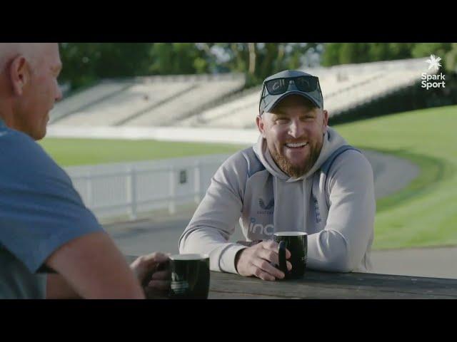 Spark Sport : Mark Richardson has a chat with Brendon McCullum (2023)