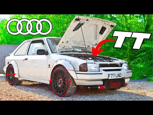 4x4 AUDI SWAPPED FORD ESCORT RS!