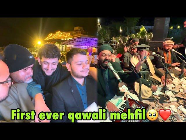 Grand Qawali mehfil chote bhai ki shadi par | Papa ko rona agaya️