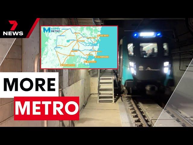 The plan to build 10 new Sydney Metro lines | 7NEWS