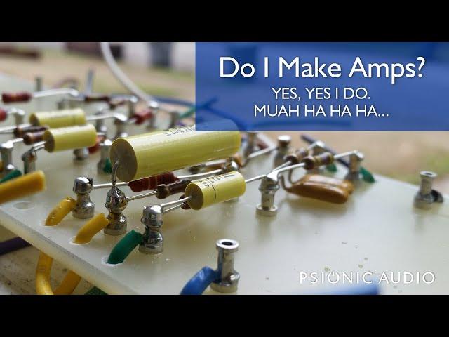 Do I Make Amps? | Yes, Yes I Do | Muah Ha Ha Ha...