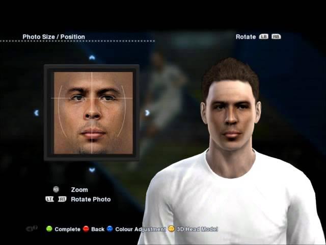 Ronaldo's "Fenómeno" Face in Pes 2013