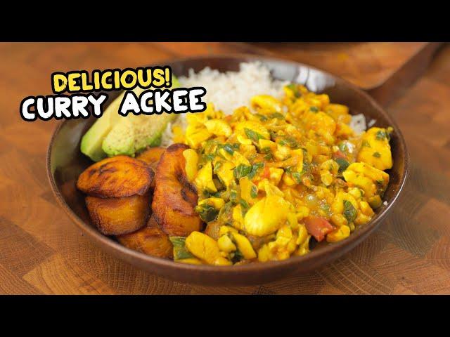 Curry Ackee | One of BEST WAYS to COOK JAMAICAN ACKEE | Vegan