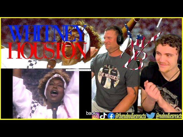 Whitney Houston's National Anthem BETTER Than Chris Stapleton's?! | REACTION!