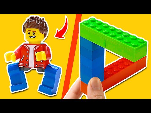 1000 IQ Ways to Play with LEGO Hacks | FUNZ Bricks