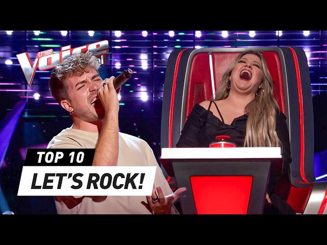 BEST ROCK Blind Auditions EVER on The Voice!