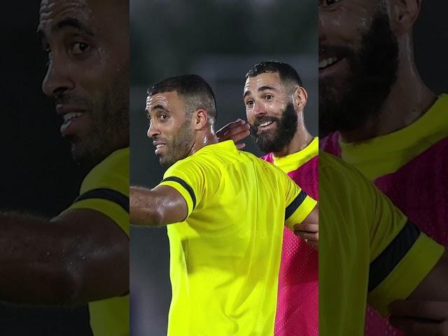 Storm at Al Ittihad between Benzema and Nuno!