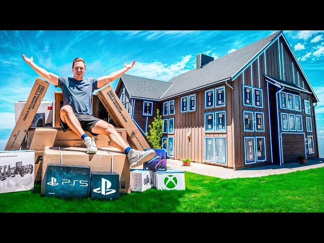 I Built the Ultimate GAMING House! Part 3 Update