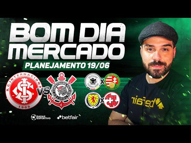 Planejamento para Trader Esportivo - Dia 19/06/24