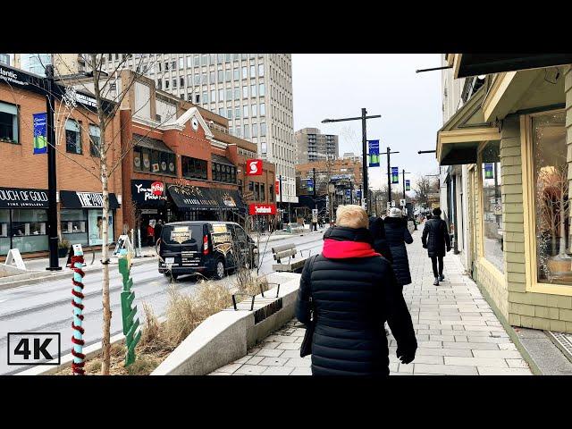 WALKING DOWNTOWN HALIFAX, CANADA - NOVA SCOTIA (BINAURAL CITY SOUNDS) - 4K AMBIENCE (Extraordinary)