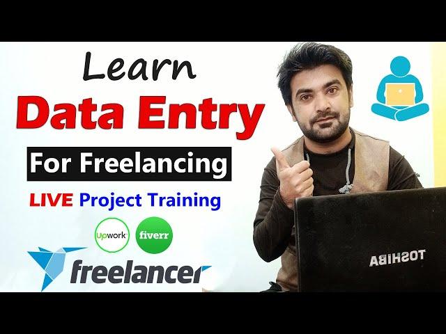 Career Data Entry Training | Learn Data Entry For Freelancing Beginners Level Guide