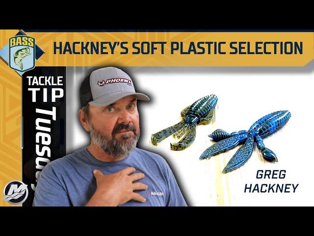 How Greg Hackney chooses between his two favorite soft plastics