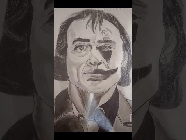 Realistic Joker Drawing#Realistic by K.S#shorts