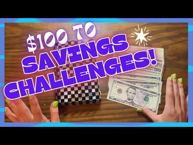 $100 TO SAVINGS CHALLENGES!!!! *Side Hustle $$$ to Savings!*