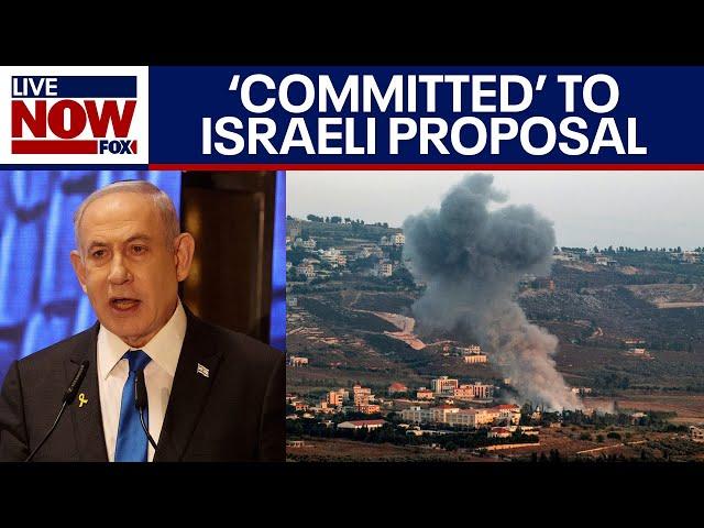 Israel-Hamas war: Netanyahu clarifies stance on Gaza ceasefire proposal  | LiveNOW from FOX