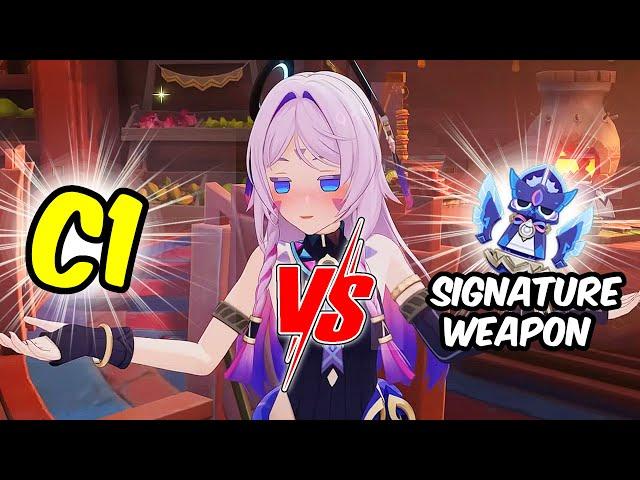 WATCH BEFORE YOU PULL! Citlali C1/C2 Vs Signature Weapon [Genshin Impact]