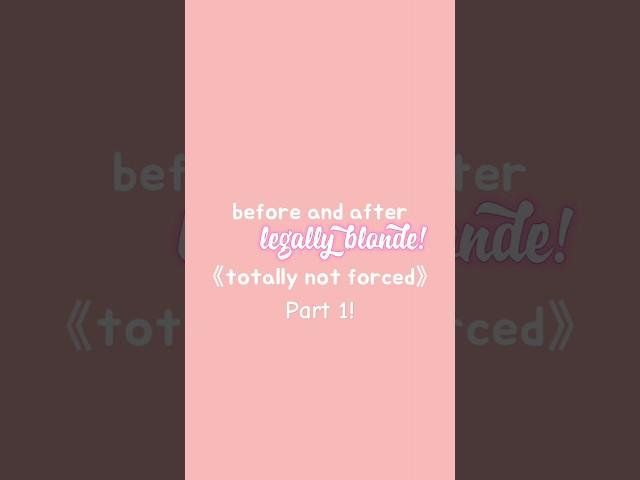 Before and after legally blonde 《part 1》 #legallyblondethemusical #legallyblonde #cast #theatrelife