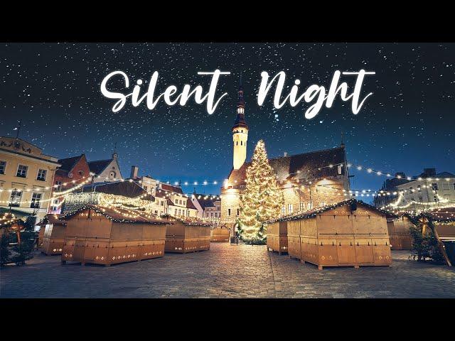 Silent Night  - Christmas Instrumental Music, Relaxing Piano Music