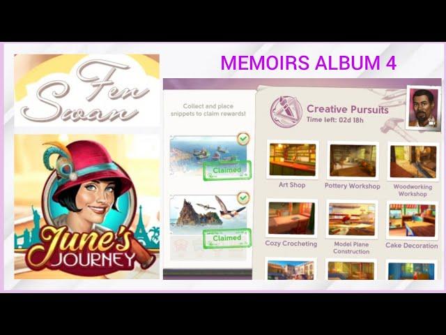 June's Journey Memoirs Album 4 Creative Pursuits