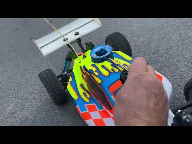 MUGEN MBX5 NITRO RC BUGGY !!! LRP ZR.32 SPEC 4 ENGINE !!!