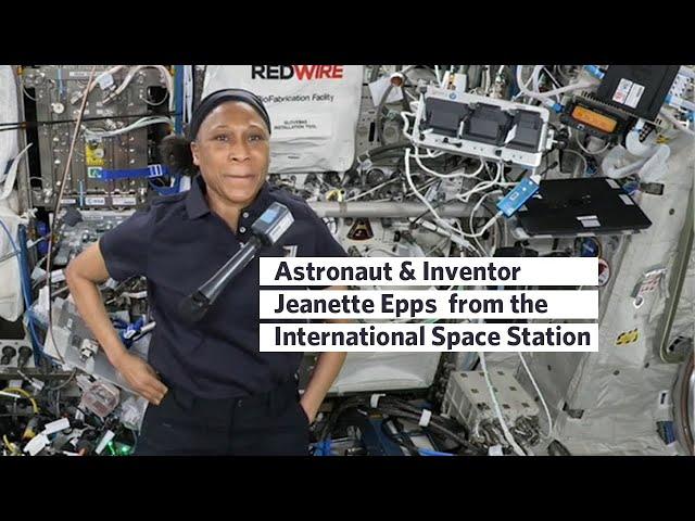 Astronaut & Inventor Jeanette Epps chat with the USPTO from the ISS