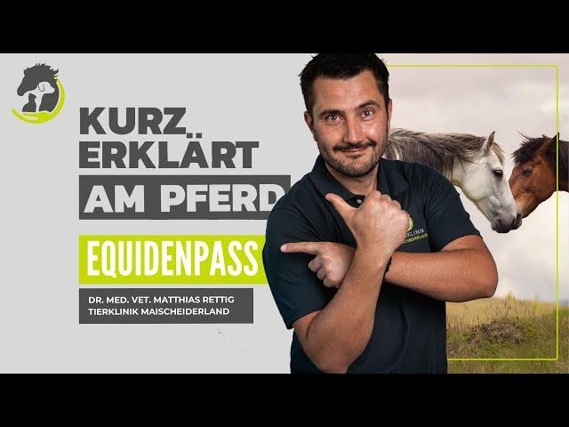 EQUIDENPASS - Schlachtpferdestatus und Mirkochip? Was beinhaltet der Pass? Kurz erklärt am Pferd.