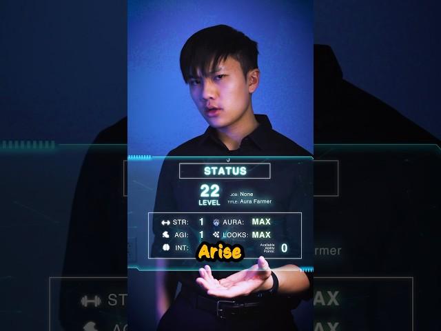 AURA LEVELING #sololeveling #sungjinwoo #aurafarming