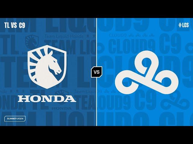 TL v C9 - Week 6 Day 2 | LCS Summer Split | Team Liquid Honda v Cloud9 | Game 3 (2024)