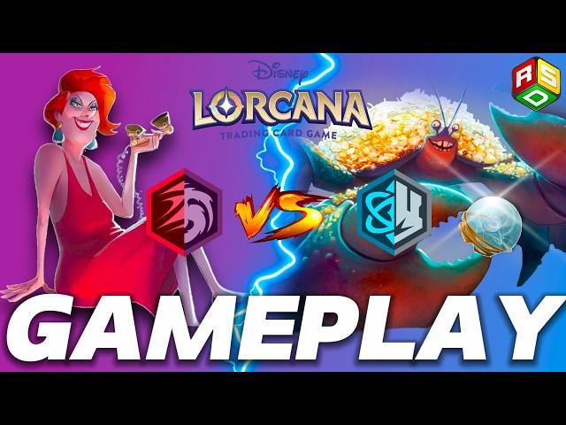 Can Tamatoa OUTSHINE Medusa's Minions? | Lorcana Meta Matchup Gameplay | Ready Set QUEST! Ep15