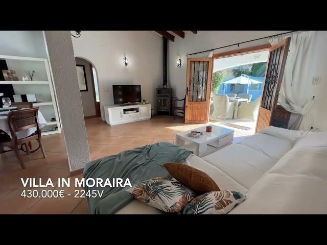 HOUSE TOUR! Villa within walking distance to El Portet beach in Moraira!