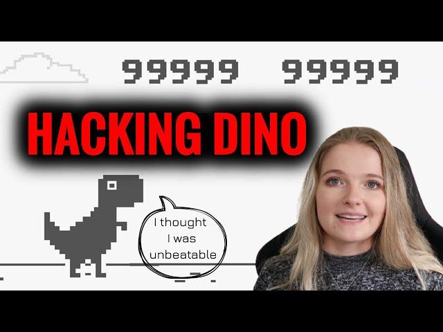 Chrome Dinosaur Game HACK - Get an Unlimited Score!