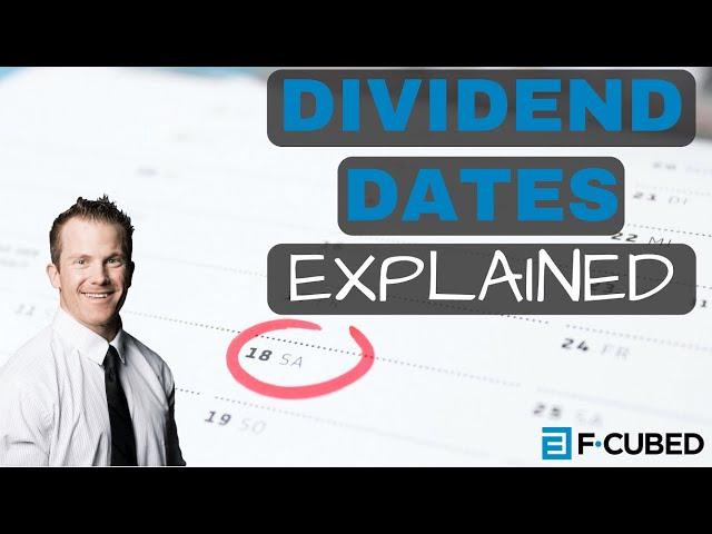 Dividend Dates Explained (QUICKLY and EASILY)