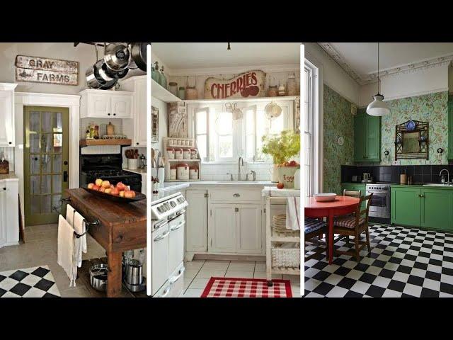 48 Incredible Vintage Kitchen Designs You’ll Love