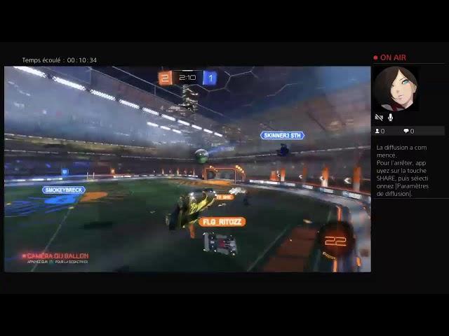Rocket league avec @Rtozz