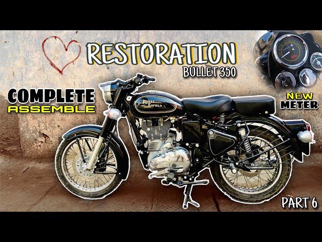 Old Model Bullet Classic 350 Restoration In Mayapuri || Royal Enfield Bullet 350 Assemble Process